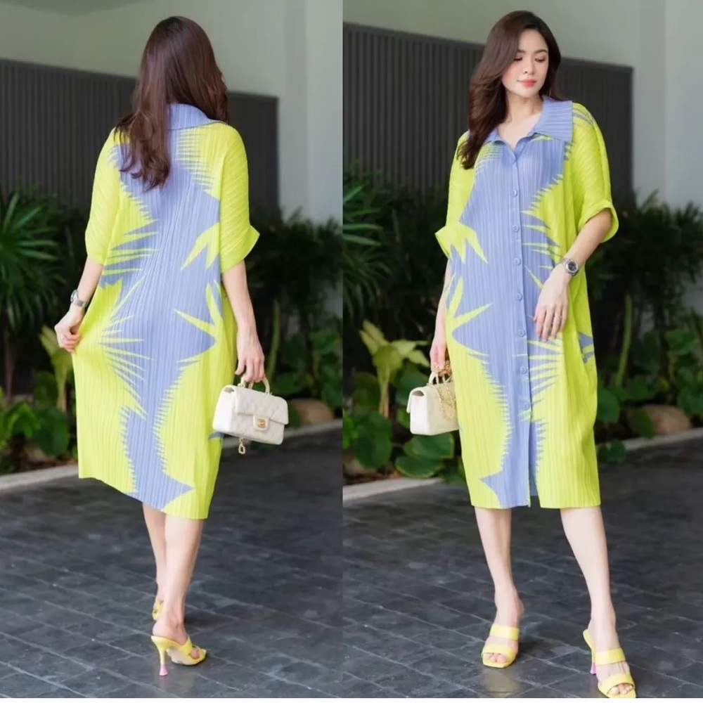 One Size print dress